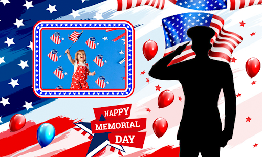 Android application Memorial Day Photo Frames screenshort