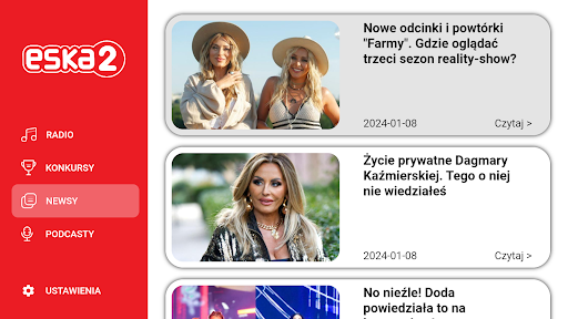 Radio ESKA2 na TV Screen 2