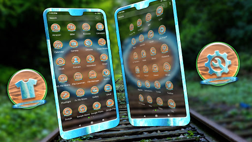 Strange Window Launcher Theme Screen 2