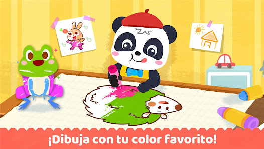 Captura de Pantalla 2 Libro para colorear Panda Bebé android