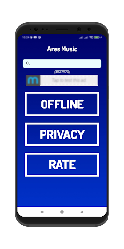 Android application Ares Mp3 - Descargar Musica screenshort