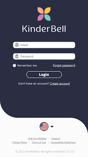 Android application KinderBell screenshort