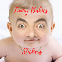 Funny Babies Stickers for WhatsApp - WAStickerApps