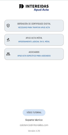 Aperçu de l'application