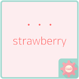 simple dot - strawberry 카카오톡 테마 icon