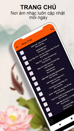 Android application Thập Chú - Thích Trí Thoát screenshort