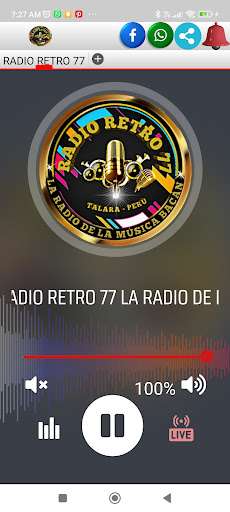 RADIO RETRO 77 Screen 2