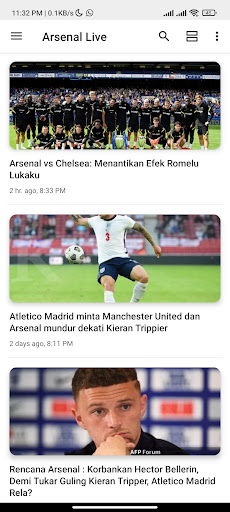 Arsenal Live - Aplikasi Fans Base