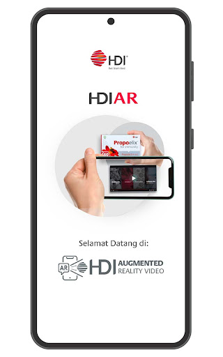 Android application AR-HDI screenshort