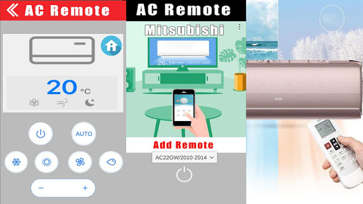 Air Conditioner Remote for AC Mitsubishi Universal