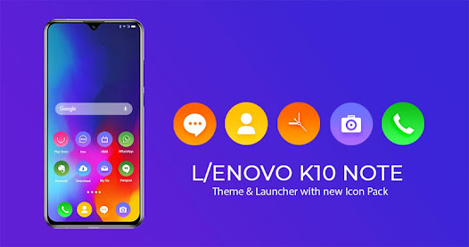 Captura de Pantalla 3 Lenovo k10 note Launcher android
