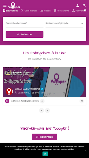 Android application Yoooper screenshort