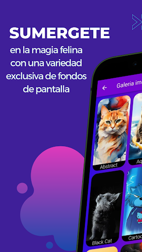 Android application Gatitos Tiernos screenshort