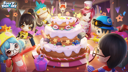 Android application Funny Fighters: Battle Royale screenshort