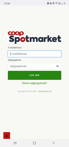 Android application Spotmarket screenshort