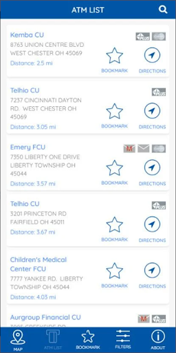 Alliance One ATM Locator 2 Screen 2