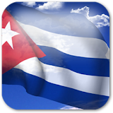 3D Cuba Flag icon
