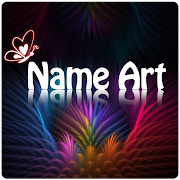 Name Art App With Beautiful Background