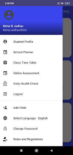 Android application Nagpur School screenshort
