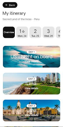 Exoticca: Travelers’ App Screen 3