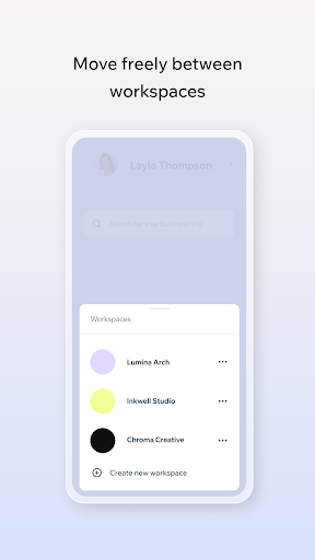 Screenshot of Wix Studio