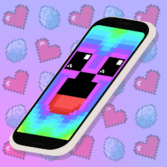 Baixe grátis este app com papel de parede de Minecraft para celular
