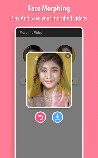 Screenshot of Face Morphing Blender - Video