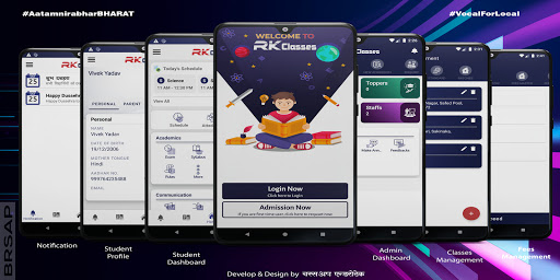 Android application RK Classes screenshort
