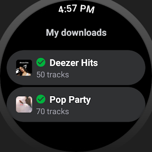 Deezer: müzik indirme programı Screenshot
