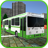 Bus Parking 2016 3D icon