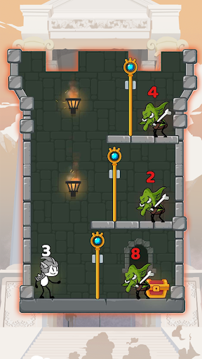 Stickman Legendary Knight: Pull Pin Level Up 1.08 screenshots 10