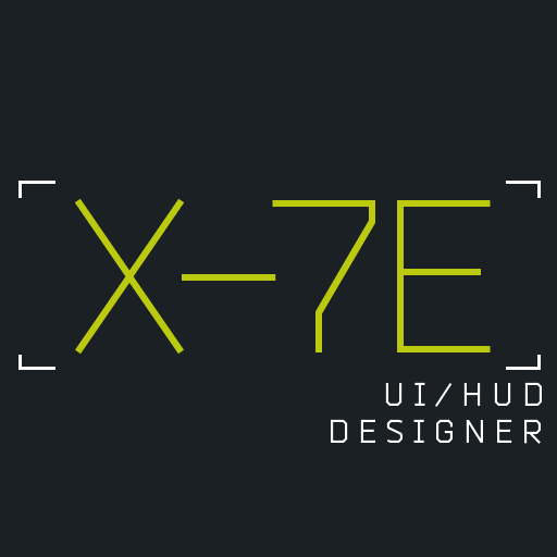 X-7E UI/HUD Designer PRO Logo