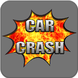 car crash 2d icon
