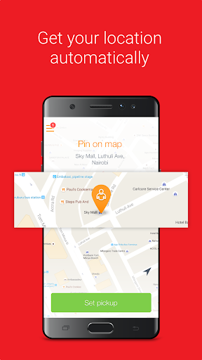 PickApp Taxi book a cab ride, boda, courier Kenya