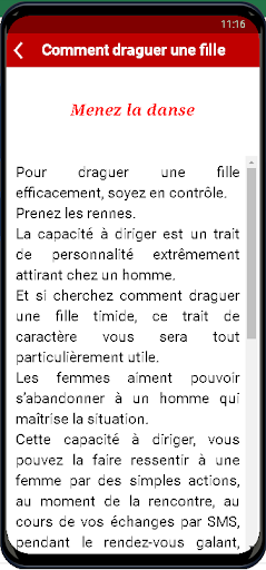 Rendre une Fille amoureuse Screen 2