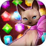 Fancy Treasure Cat: Jewel Gems icon