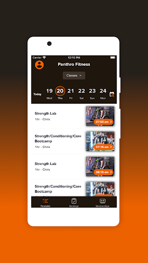 Panthro Fitness Screen 3