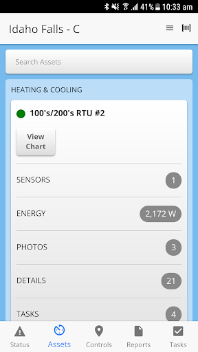 Android application SiteSage screenshort