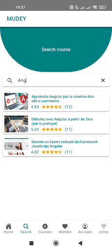 Mudey - Cours en ligne Screen 2