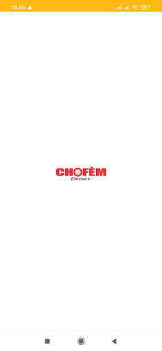 Android application Chofem Driver screenshort