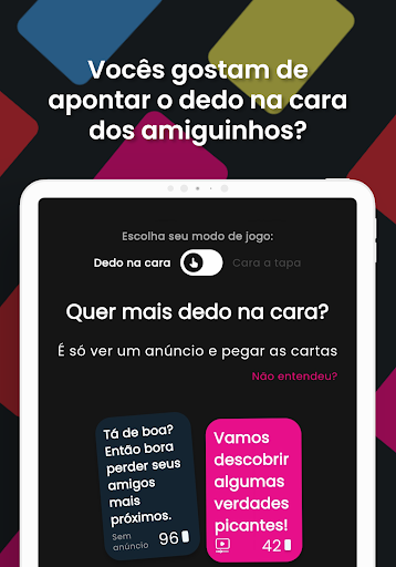 Furdunço jogue sem moderação