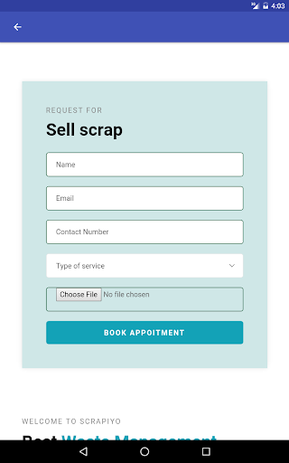 Scrapiyo - Sell your Scrap Ew