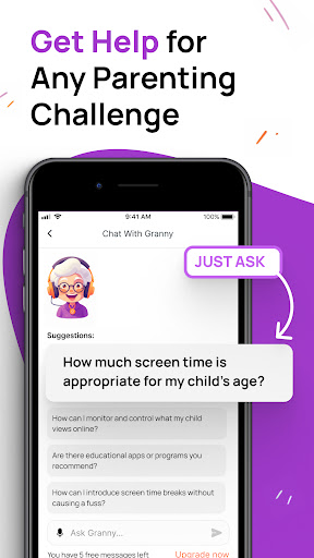 Granny: AI Parenting Coach Screen 3