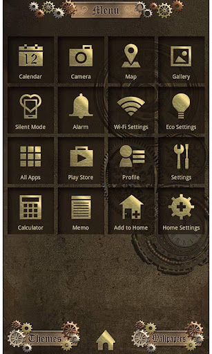 Steampunk-Wallpaper Screen 2