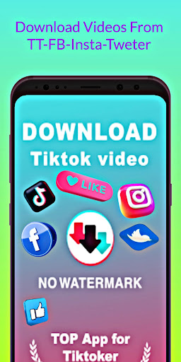 Android application A One video Downloader screenshort
