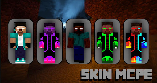 Free: Minecraft: Pocket Edition Herobrine Skins for Minecraft PE Emoji  Puzzle Game Android - skin 