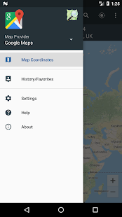 Pro Map Coordinates Screenshot