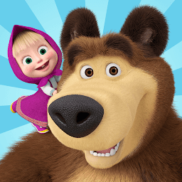 Masha and the Bear - Game zone की आइकॉन इमेज