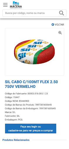 Macena Distribuidora Screen 2