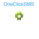 Send SMS message in one click icon